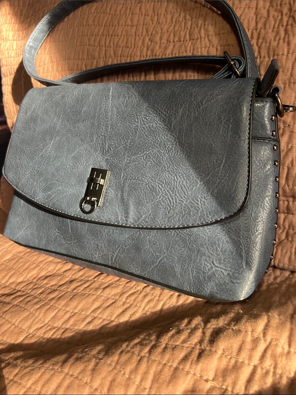Classic Slate Shoulder Bag/Crossbody